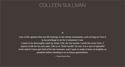 Desktop Screenshot of colleensully.com